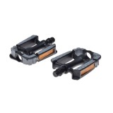 Set 2 pedale Wellgo din plastic antiderapant, pentru bicicleta, filet 9/16, culo... Cod:AWR0071