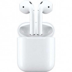 Casti Apple AirPods 2, albe foto