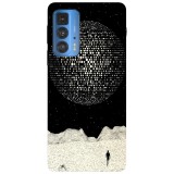 Husa compatibila cu Motorola Moto G71 5G model Lost in cosmos, Silicon, TPU, Viceversa