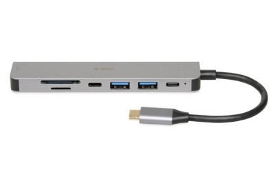 Hub iBOX USB-C HDMI SD IUH3SL4K foto