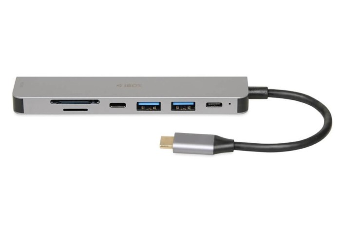 Hub iBOX USB-C HDMI SD IUH3SL4K