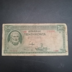 Bancnota 50 Drachmai Greece - 1939
