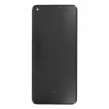 Ecran compatibil cu oppo a74 4g cu touchscreen si rama, black, Oem
