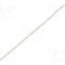 Tub termocontractant, 1.6mm, 1m, alba, TASKER - GTM 1608 W