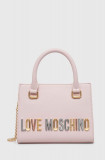 Cumpara ieftin Love Moschino poseta culoarea roz