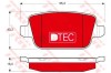 Set placute frana,frana disc VOLVO V70 III (BW) (2007 - 2016) TRW GDB1732DTE