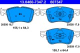 ATE 13.0460-7347.2 set placute frana,frana disc