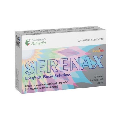 Serenax 30 comprimate Laboratoarele Remedia foto