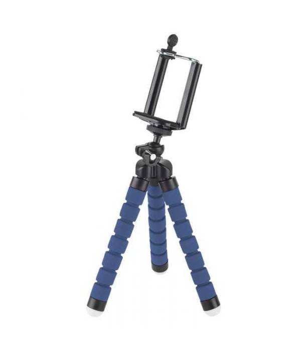 Trepied pentru telefon/camera albastru KRUGER&amp;MATZ