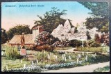 Kolozsvar Cluj 1917 - Botanikus kerti - Gradina Botanica - printata, color, animata, circulata catre Austria, timbru intact, stampila lizibila, Necirculata, Cluj Napoca, Fotografie