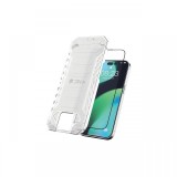 Folie iPhone 14 Pro Max Devia Sticla Van Series Full Anti-Static,cu kit de montare, Black