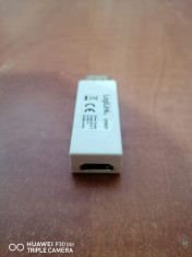 Adaptor Display Port tata - HDMI mama foto