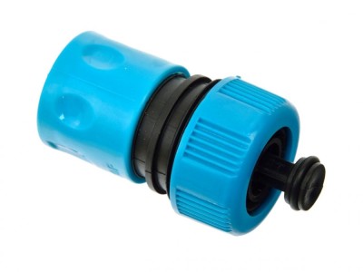 Set 4 conectori pentru furtun de gradina, Geko Blue Line G73048 foto