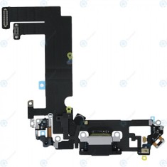 Conector de &icirc;ncărcare flex negru pentru iPhone 12 mini