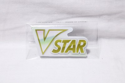 Pokemon VStar marker acrilic oficial foto