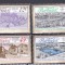DB1 Barbados Aniversare Bridgetown 1978 Corabii Vederi Epoca 4 v. MNH