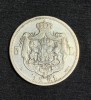 Moneda 5 lei 1881 argint 6 stele cu 5 raze pe muchie