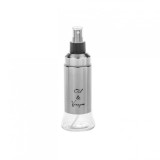 Recipient cu pulverizator pentru ulei sau otet, din metal si plastic, 170 ml