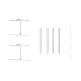 Set accesorii placute frana Bosch 1987474223, parte montare : Punte Spate