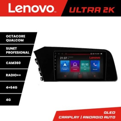 Navigatie Hyundai Elantra 2021- Lenovo Kit-elantra2021 8 core QLED Qualcomm 4+64 360 Android Waze USB Navigatie Internet Youtube Radio CarStore Techno foto