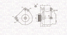 Alternator (12V, 90A) VW LT 28-35 II, LT 28-46 II, TRANSPORTER IV 2.5 2.5D 2.8 intr 1990-2006 foto