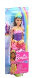 Papusa Barbie Dreamtopia Printesa cu coronita galbena, multicolora