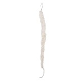 Cumpara ieftin Ornament brad Craciun plastic alb 4x4x50 cm