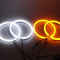 Kit Angel Eyes LED COTTON Semnalizare BMW E92, E93 - 2x100mm + 2x120mm