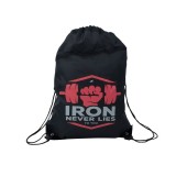 Rucsac cu snur pentru Sport, Fitness, Sala, 32x43 cm, Negru, ATU-084712