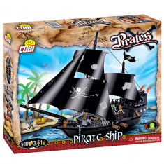 Set de construit Cobi, Pirates, Pirate Ship (400 pcs) foto