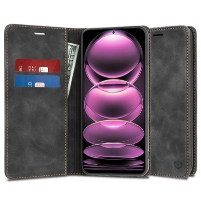 Husa pentru Xiaomi Redmi Note 12 Pro 5G - Techsuit Confy Cover - Black foto