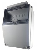 Panou din plastic ABS neechipat 7 module 218x149mm IP66 organizare de santier, Omu System