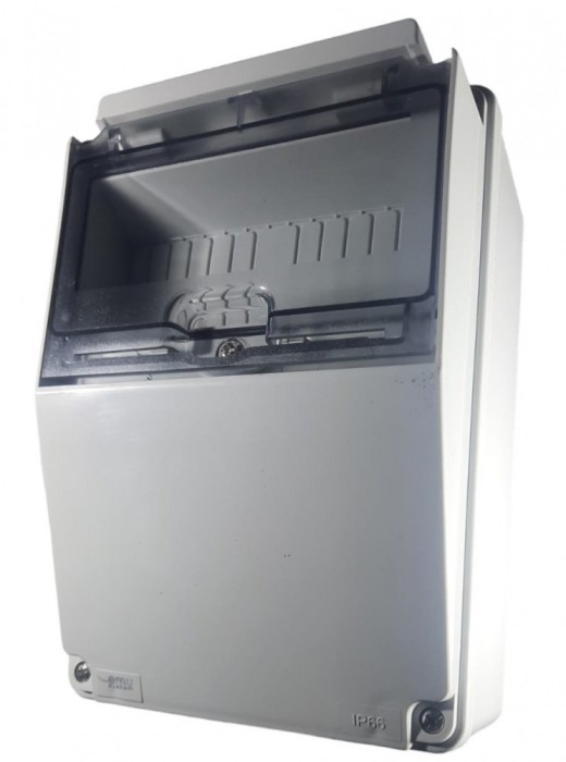 Panou din plastic ABS neechipat 7 module 218x149mm IP66 organizare de santier