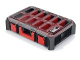 Container colectiv negru cu capac transparent KISTENBERG