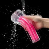 Cumpara ieftin Masturbator Fantezie Fosforescent Lumino Play, Roz, 21.5 cm