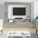 Comoda TV, gri beton, 152x22x113 cm, lemn prelucrat GartenMobel Dekor, vidaXL