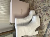 Botine damă DeeZee alb 37
