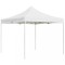 Cort de petrecere pliabil profesional, alb, 3 x 3 m, aluminiu