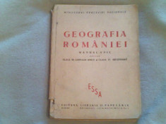 Geografia Romaniei-manual unic pentru cls III gimnazii unice si cls IV secundara foto