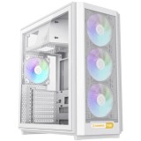Carcasa Gamemax F46, Mini Tower, tempered glass (Alb)