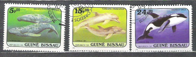 Guinee Bissau 1984 Dolphins, Whales A.29 foto