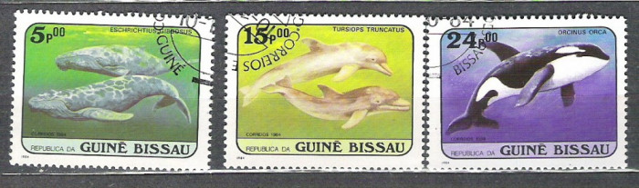 Guinee Bissau 1984 Dolphins, Whales A.29