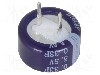Supercondensator, 0.33F, 5.5V DC, BIGCAP - BCE005R5C334FBS