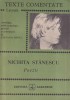 Nichita Stănescu - Poezii, Editura Albatros, Colecția Lyceum, Poezie Rom&acirc;nească, Stare Buna, Coperta Broșată