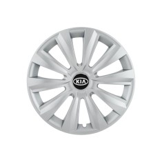 Set 4 capace roti 15 inchi (R15) Delta Gri, Compatibile Cu Kia
