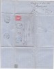 AMS @ - SCRISOARE FRANTA 1873, CU FRANCATURĂ SIMPLĂ cu 80 Cents MICHEL 44 a 1870, SUPERBA