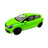 Macheta Renault Clio RS verde Weely 1:34 replica metal usi deschise cu resort