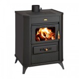 Sobe pe lemne, Prity WDE, metalica, 5,1 kg/h, 650 x 550 x 910
