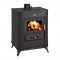 Sobe pe lemne, Prity WDE, metalica, 5,1 kg/h, 650 x 550 x 910