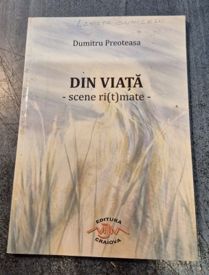 Din Viata scene ritmate Dumitru Preoteasa cu autograf foto